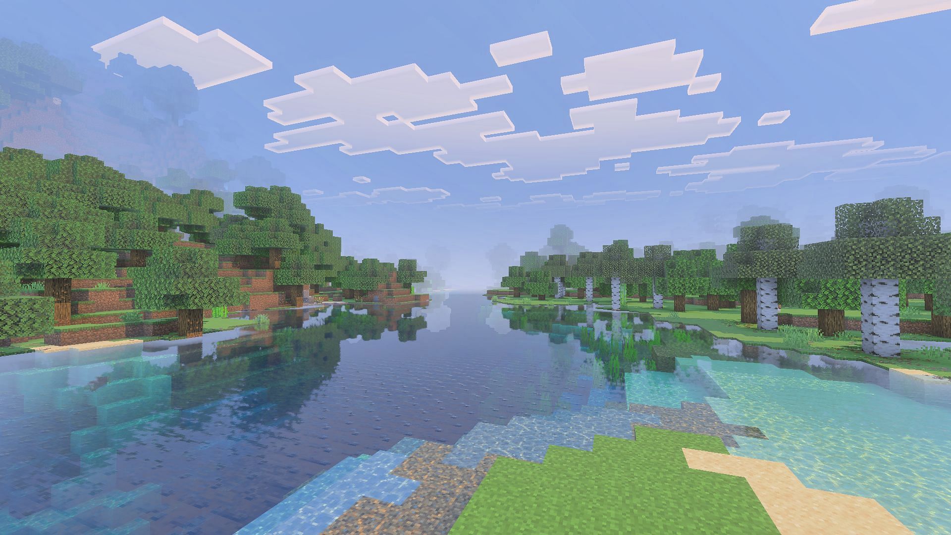 Vibrant Visuals will be a major gamechanger for the visuals (Image via Sportskeeda Gaming || Mojang Studios)